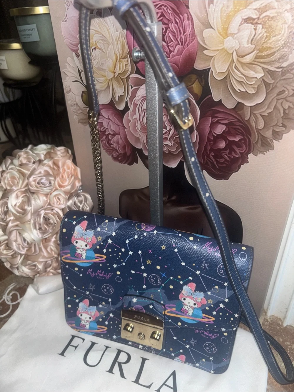 Furla x Sanrio My Melody Metropolis Crossbody Bag